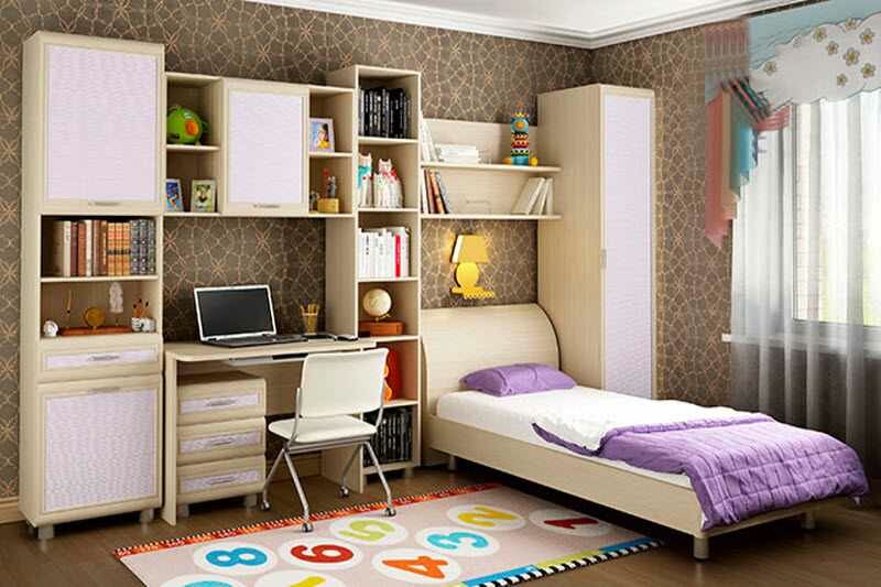 Мебель для детской комнаты "Ксюша-2", "Лером", Россия