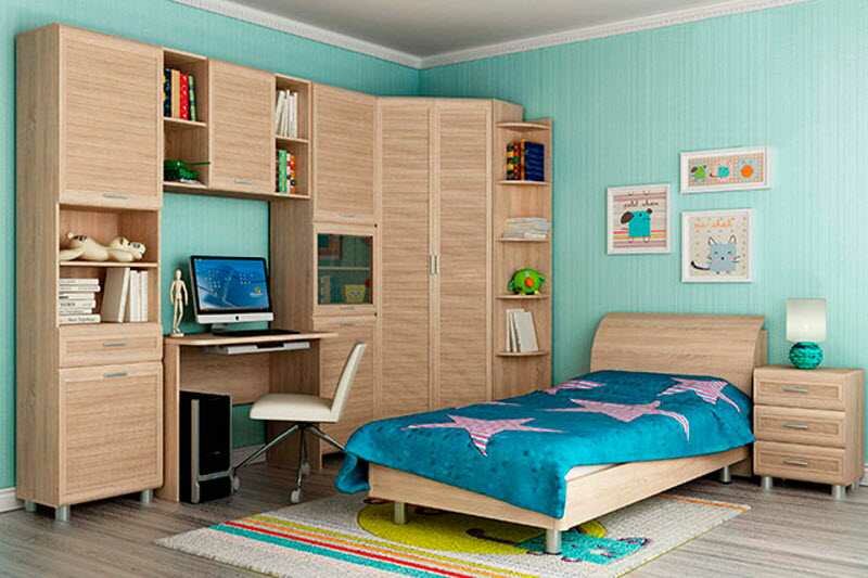 Мебель для детской комнаты "Ксюша-4", "Лером", Россия